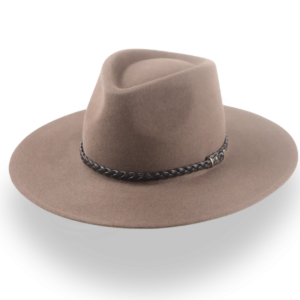 Classic Desert Taupe Structured Brim Western Hat