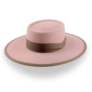 Crisp Fur Felt Structured Brim Western Hat