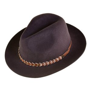 Modern Chocolate Classic Felt Hat