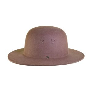 Polished Brown Classic Felt Hat
