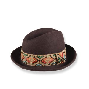 Structured Chocolate Classic Felt Hat
