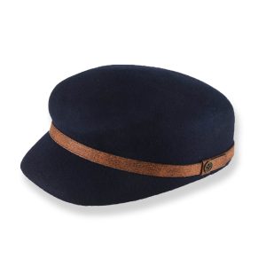 Lightweight Navy Classic Felt Hat