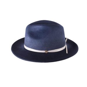 Versatile Navy Classic Felt Hat
